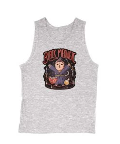 Eduardo Ely Men's | Black Meowgic | Tank Top Cat Designs