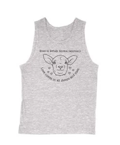 Road To Refuge Animal Sanctuary Men's | Graham Lamb | Tank Top Tank Tops