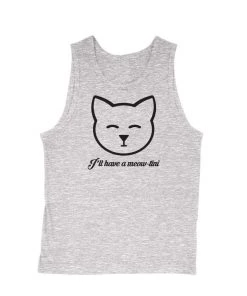 Arm The Animals Men's | Meow-Tini | Tank Top Tank Tops
