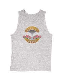 Brutal Kittens Cat Designs Men's | Cats And Roses | Tank Top