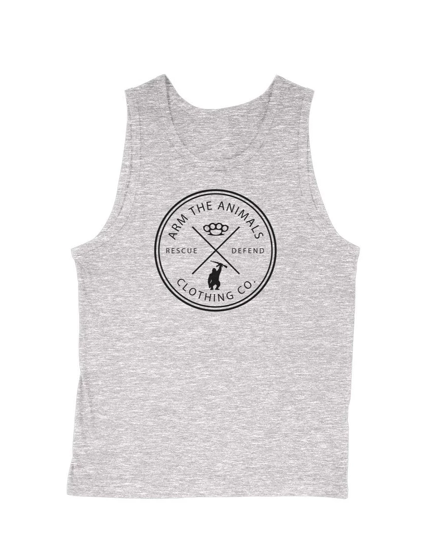 Arm The Animals Tank Tops Men's | Rescue Knuckles | Tank Top