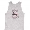 Road To Refuge Animal Sanctuary Men's | Olive The Super Sheep | Tank Top