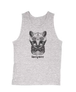 Arm The Animals Men's | Lucipurr | Tank Top Cat Designs
