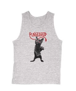 Arm The Animals Cat Designs Men's | Pussessed | Tank Top