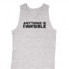 Arm The Animals Men's | Anything Is Pawsible | Tank Top