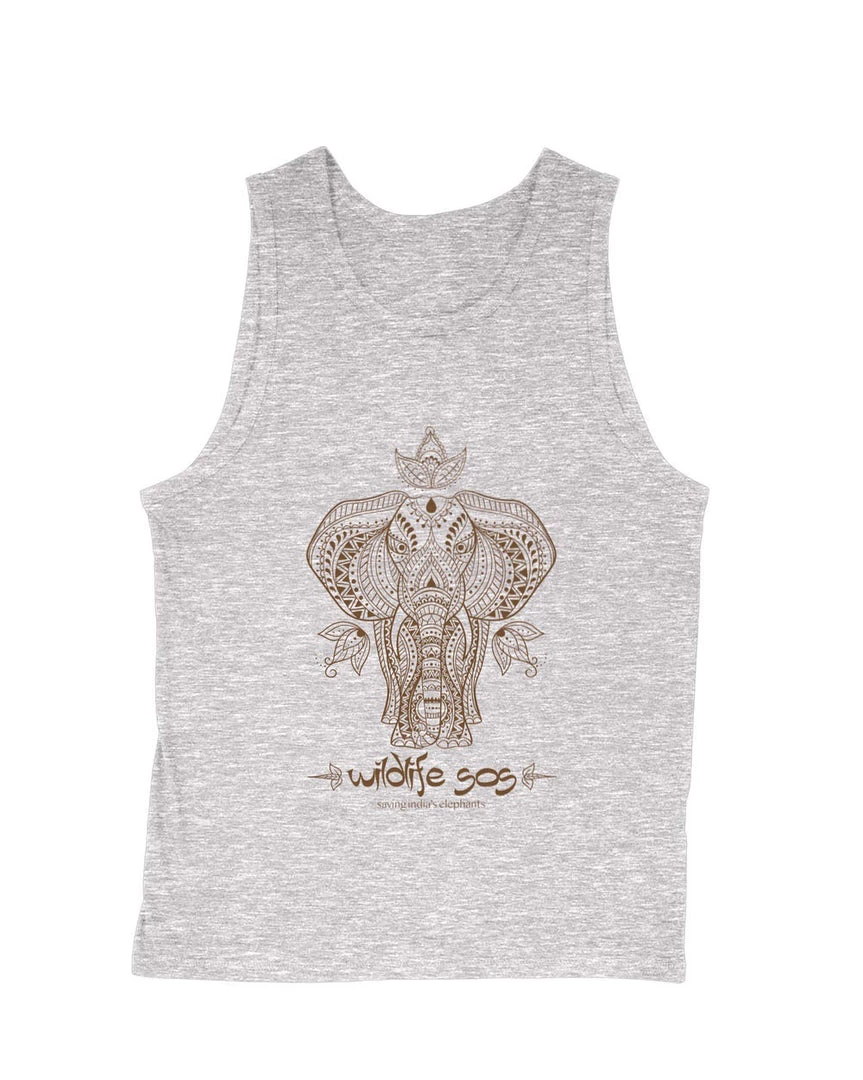 Men's | WLSOS Henna Elephant | Tank Top Tank Tops