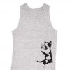 Arm The Animals Cat Designs Men's | Cat The Ripper | Tank Top