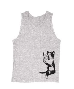 Arm The Animals Cat Designs Men's | Cat The Ripper | Tank Top