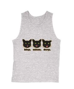 Cats With Their Tongues Out Men's | Cat Lingo | Tank Top