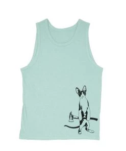 Arm The Animals Cat Designs Men's | The Catsecutioner | Tank Top