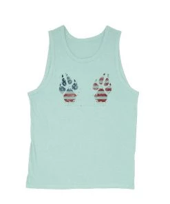 Arm The Animals Men's | 4th Of July Paw-sive Aggressive | Tank Top