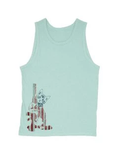 Arm The Animals Men's | 4th Of July Ain't Kitten Around | Tank Top