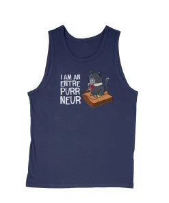 Ana Villanueva Men's | EntrePURRneur | Tank Top