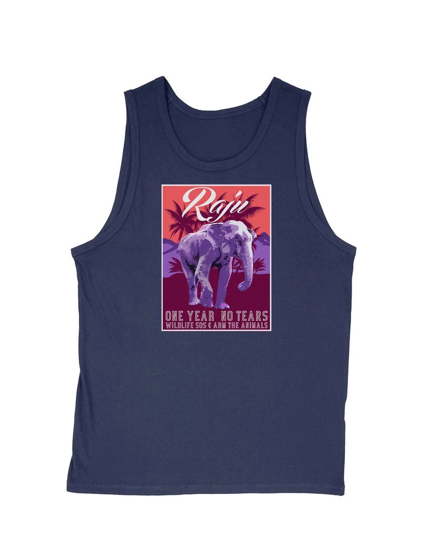 WLSOS Men's | Raju Travel Poster | Tank Top Tank Tops