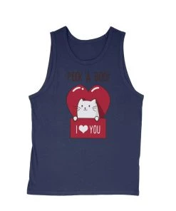 Ana Villanueva Men's | Kitty Kissing Booth | Tank Top Tank Tops