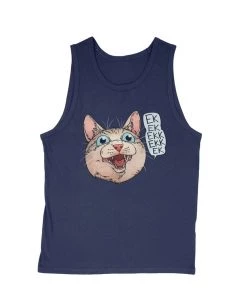 Cats With Their Tongues Out Men's | Ekekekkekkek | Tank Top
