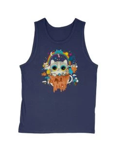 Pepe Rodriquez Tank Tops Men's | Tripping Morning Cats | Tank Top