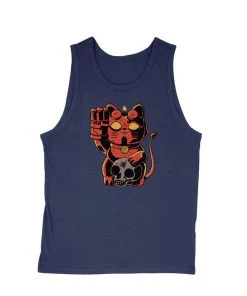 Pepe Rodriquez Men's | Lucky Hell Cat | Tank Top Tank Tops