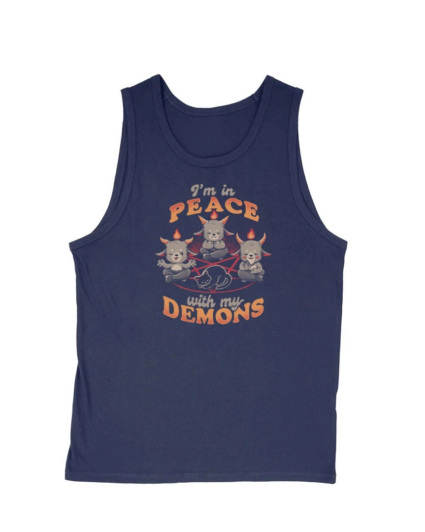 Eduardo Ely Men's | In Peace With My Demons | Tank Top