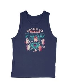 Eduardo Ely Tank Tops Men's | Bring Us All The Food | Tank Top