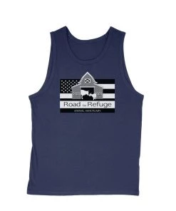 Road To Refuge Animal Sanctuary Men's | Classic Logo | Tank Top