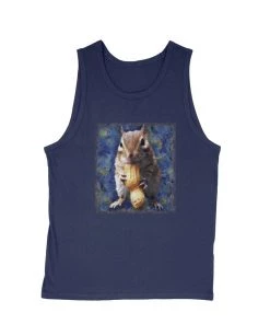 Van Gogh The Chipmunk Tank Tops Men's | Van Gogh Does Van Gogh | Tank Top