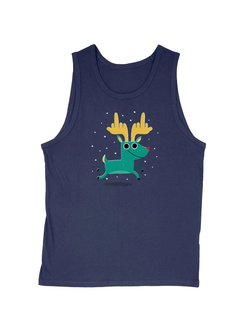 Dino Mike Men's | Rude Dolph | Tank Top Tank Tops