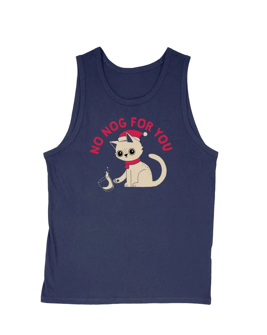 Dino Mike Men's | No Nog For You | Tank Top