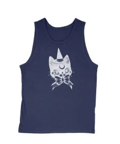 Lolle Men's | Wizard Cat | Tank Top Tank Tops