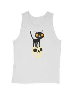 Dino Mike Men's | Look What The Cat Dragged In | Tank Top Tank Tops