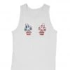 Arm The Animals Men's | 4th Of July Paw-sive Aggressive | Tank Top