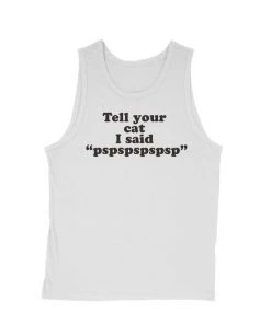 Arm The Animals Tank Tops Men's | Tell Your Cat | Tank Top