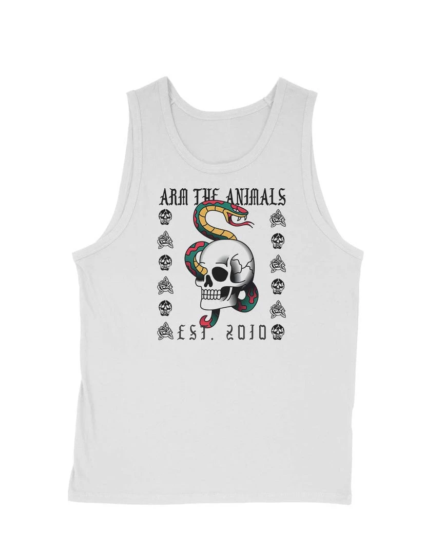 Arm The Animals Tank Tops Men's | Tattoo Snake | Tank Top