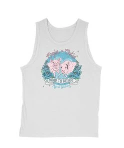 Road To Refuge Animal Sanctuary Tank Tops Men's | Piggy Party | Tank Top