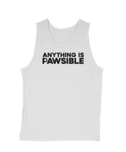 Arm The Animals Men's | Anything Is Pawsible | Tank Top