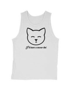 Arm The Animals Men's | Meow-Tini | Tank Top Tank Tops