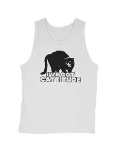 Arm The Animals Men's | Cat-titude | Tank Top