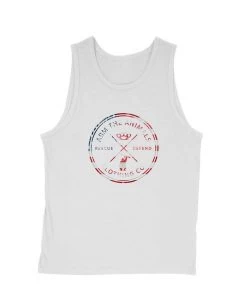 Arm The Animals Men's | 4th Of July Rescue Knuckles | Tank Top