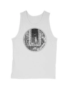 Gianluca Tank Tops Men's | The Cat And The Moon | Tank Top