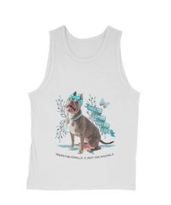 Arm The Animals Men's | Take My Leash Not My Life | Tank Top Tank Tops
