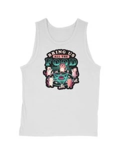 Eduardo Ely Tank Tops Men's | Bring Us All The Food | Tank Top