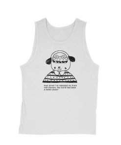 Elle Clover Men's | Flowers In My Brain | Tank Top