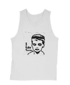 Arm The Animals Men's | I Like Turtles | Tank Top Tank Tops