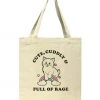 Arm The Animals Accessories | Rage Kitty | Tote Bag Cat Designs