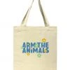 Arm The Animals Accessories | Summer Pop Logo | Tote Bag