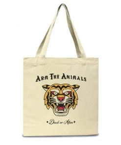 Arm The Animals $10 & Under Accessories | Tattoo Tiger | Tote Bag