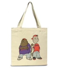 Pizza Cat Accessories | Krossed Out | Tote Bag