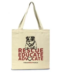 Accessories | Fresno Bully Rescue Logo | Tote Bag