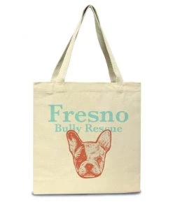 Accessories | Fresno Bully Rescue Frenchie Logo | Tote Bag
