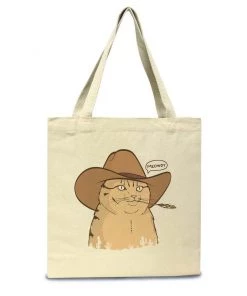 Pizza Cat Accessories | Meowdy | Tote Bag